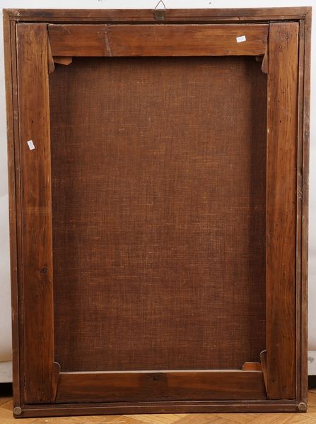 Scuola veneta del XVIII secolo Giovane contadina con tamburello  - Asta Dipinti antichi  - Associazione Nazionale - Case d'Asta italiane