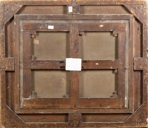 Scuola del XVIII secolo Paesaggio con pastori e armenti  - Asta Dipinti antichi  - Associazione Nazionale - Case d'Asta italiane