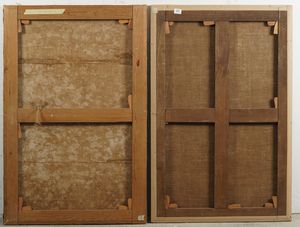 Scuola del XVII secolo Episodi tratti dalla storia antica  - Asta Dipinti antichi  - Associazione Nazionale - Case d'Asta italiane