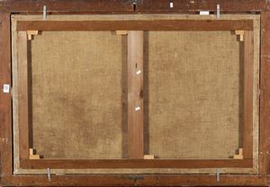 Scuola genovese del XVIII secolo Paesaggio con pastori e armenti  - Asta Dipinti antichi  - Associazione Nazionale - Case d'Asta italiane