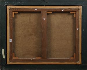 Scuola del XVIII secolo Paesaggio con pastori e armenti  - Asta Dipinti antichi  - Associazione Nazionale - Case d'Asta italiane