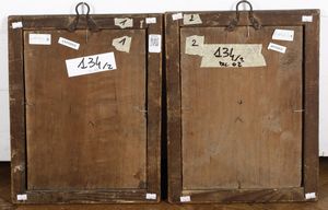 Carlo Cornara : Sant'Agata e Santa Caterina d'Alessandria  - Asta Dipinti antichi  - Associazione Nazionale - Case d'Asta italiane