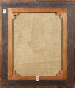 Scuola lombarda del XVII secolo Ritratto di scrittore  - Asta Dipinti antichi  - Associazione Nazionale - Case d'Asta italiane