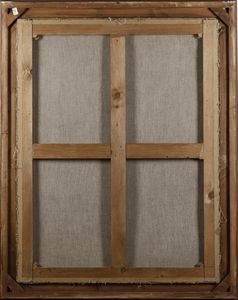 Scuola del XVIII secolo San Tommaso da Villanova  - Asta Dipinti antichi  - Associazione Nazionale - Case d'Asta italiane