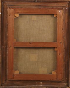 Scuola del XVII secolo Ritratto di gentiluomo con cagnolino  - Asta Dipinti antichi  - Associazione Nazionale - Case d'Asta italiane