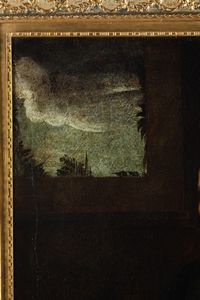 Scuola del XVII secolo Ritratto di gentiluomo con cagnolino  - Asta Dipinti antichi  - Associazione Nazionale - Case d'Asta italiane