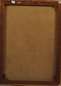 Scuola del XVIII secolo Ritratto di gentiluomo con lettera nello studio  - Asta Dipinti antichi  - Associazione Nazionale - Case d'Asta italiane