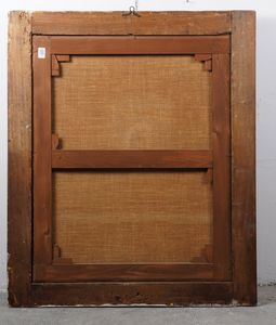 Scuola del XVIII secolo Ritratto di gentildonna con mazzolino di fiori  - Asta Dipinti antichi  - Associazione Nazionale - Case d'Asta italiane