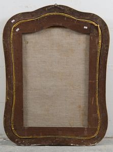 Scuola genovese del XVII secolo Madonna con Bambino, Sant'Anna e San Giovannino  - Asta Dipinti antichi  - Associazione Nazionale - Case d'Asta italiane