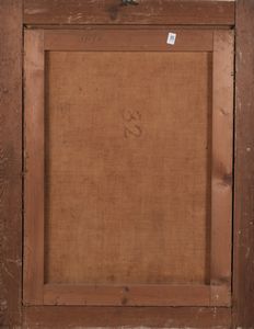 Scuola genovese del XVII secolo Santa Rosa da Lima  - Asta Dipinti antichi  - Associazione Nazionale - Case d'Asta italiane