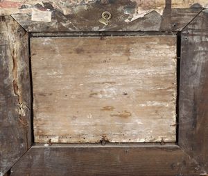 Scuola del XVII secolo Matrimonio mistico di Santa Caterina  - Asta Dipinti antichi  - Associazione Nazionale - Case d'Asta italiane