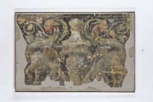 Insieme di ventisette strappi di affreschi, epoche varie  - Asta Dipinti antichi  - Associazione Nazionale - Case d'Asta italiane