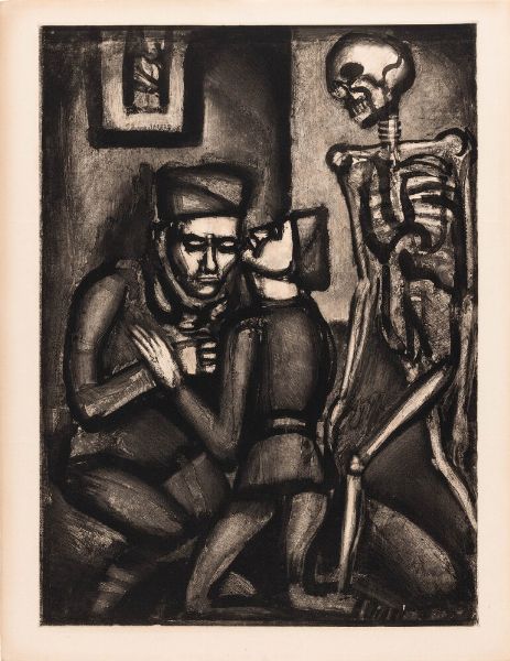 GEORGES ROUAULT : Ce sera la derni�re petit p�re!  - Asta Arte M&C - Under 2K - Associazione Nazionale - Case d'Asta italiane