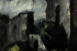 Angelo Modotto : Paesaggio  - Asta Arte M&C - Under 2K - Associazione Nazionale - Case d'Asta italiane