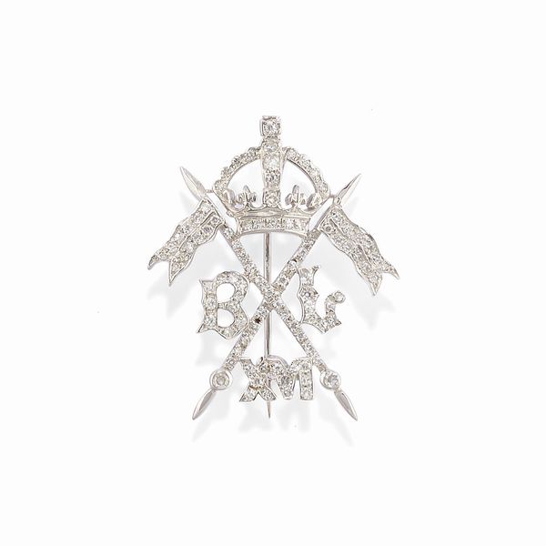 Quattro spille regimental  - Asta Gioielli Importanti - Associazione Nazionale - Case d'Asta italiane