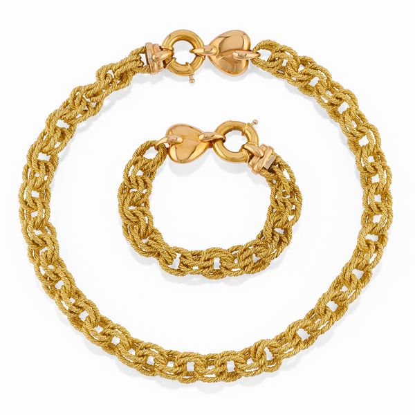 Collana e bracciale  - Asta Gioielli Importanti - Associazione Nazionale - Case d'Asta italiane