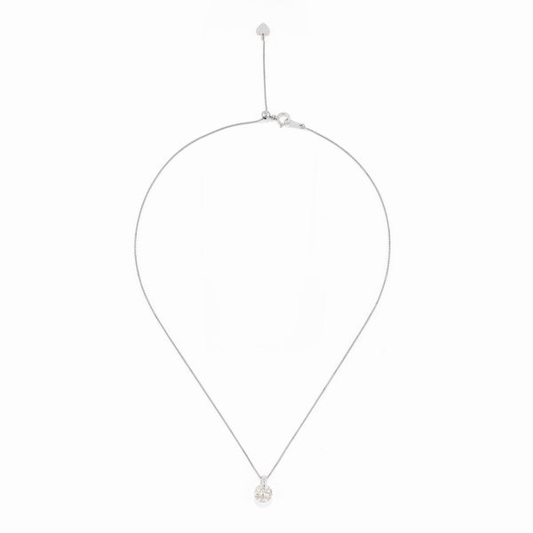 Pendente con diamante  - Asta Gioielli Importanti - Associazione Nazionale - Case d'Asta italiane