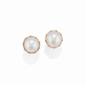 MARIO BUCCELLATI : Demi parure con perle South Sea  - Asta Gioielli Importanti - Associazione Nazionale - Case d'Asta italiane