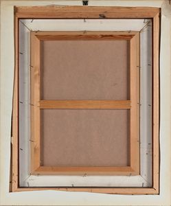 Ilio Giannaccini : Marina con tempio  - Asta Dipinti del XIX Secolo - Associazione Nazionale - Case d'Asta italiane