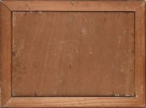 GIUSEPPE GHEDUZZI : Coppia di Paesaggi lagunari  - Asta Dipinti del XIX Secolo - Associazione Nazionale - Case d'Asta italiane