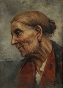 RAFFAELE FRIGERIO - Popolana in costume