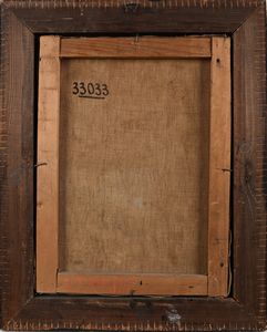 RAFFAELE FRIGERIO : Popolana in costume  - Asta Dipinti del XIX Secolo - Associazione Nazionale - Case d'Asta italiane