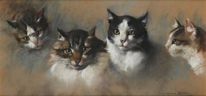 MARINO LENCI - Gatti