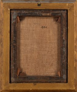 Gaetano Bellei : La cocca della nonna  - Asta Dipinti del XIX Secolo - Associazione Nazionale - Case d'Asta italiane