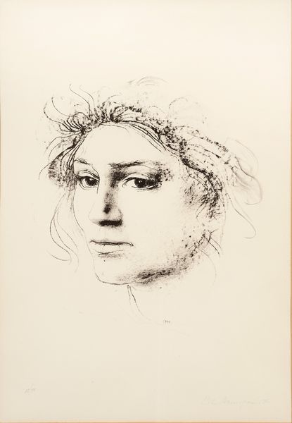 Pietro Annigoni : Volto  - Asta Dipinti, Disegni, Sculture e Grafica - Associazione Nazionale - Case d'Asta italiane