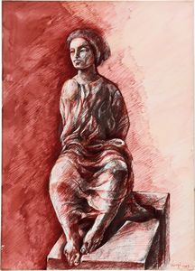 Giuliano Vangi - Figura femminile