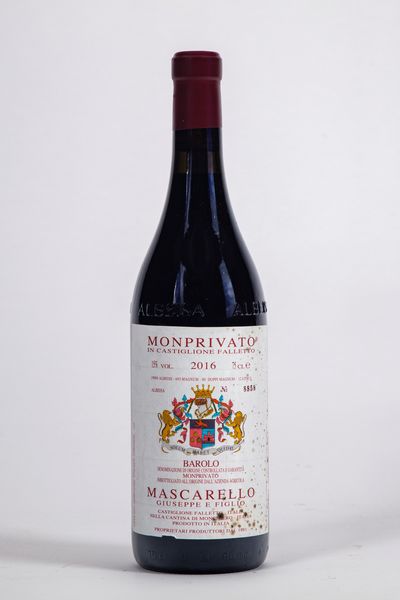 Italia : Giuseppe Mascarello e Figlio Monprivato, Barolo DOCG  - Asta Vini e Distillati - Associazione Nazionale - Case d'Asta italiane