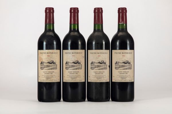 FRANCIA : CHATEAU LA TERTRE ROTEBOEUF (4 BT)  - Asta Vini e Distillati - Associazione Nazionale - Case d'Asta italiane