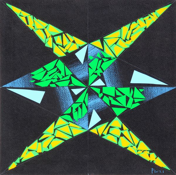 ENNIO FINZI : Senza titolo  - Asta arte moderna e contemporanea - Associazione Nazionale - Case d'Asta italiane