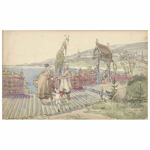 Artista Russo, secolo XV  - Asta WORKS ON PAPER - Associazione Nazionale - Case d'Asta italiane