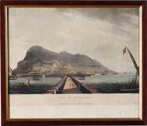 Giuseppe Mazzini/coppia di genovesi/Gibilterra/Beethoven Lotto composito di 4 stampe diverse sec. XIX  - Asta Stampe - Associazione Nazionale - Case d'Asta italiane