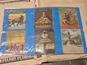 Collezione di manifesti, giochi da tavolo e copertine di volumi. Prima met� del XX secolo  - Asta Stampe - Associazione Nazionale - Case d'Asta italiane