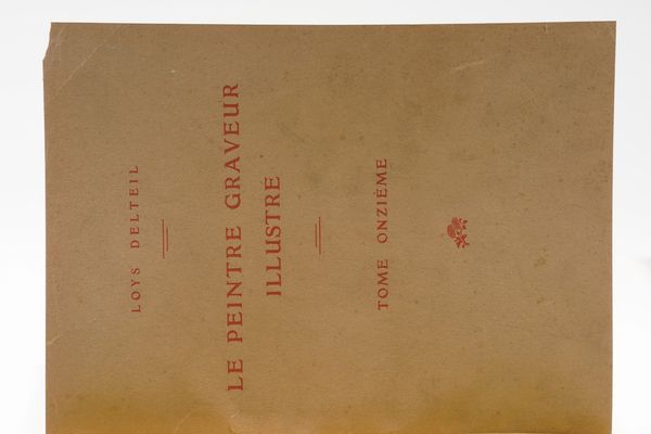 Delteil Loys. Le peintre graveur illustr�...tome dixieme e onzieme. Contenente un�incisione originale di Toulouse Lautrec.  - Asta Libri Antichi - Associazione Nazionale - Case d'Asta italiane