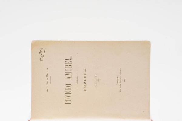 Marc'Antonio Marinelli Il terzo novissimo ossia l'inferno in terza rima d'un italiano. Italia, 1826  - Asta Libri Antichi - Associazione Nazionale - Case d'Asta italiane