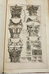 Guarino Guarini Architettura civile<BR>Torino, appresso Gianfrancesco Mairesse all'Insegna di Santa Teresa di Ges�, 1737  - Asta Libri Antichi - Associazione Nazionale - Case d'Asta italiane