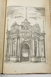 Guarino Guarini Architettura civile<BR>Torino, appresso Gianfrancesco Mairesse all'Insegna di Santa Teresa di Ges�, 1737  - Asta Libri Antichi - Associazione Nazionale - Case d'Asta italiane