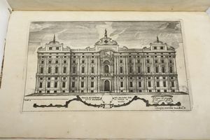 Guarino Guarini Architettura civile<BR>Torino, appresso Gianfrancesco Mairesse all'Insegna di Santa Teresa di Ges�, 1737  - Asta Libri Antichi - Associazione Nazionale - Case d'Asta italiane