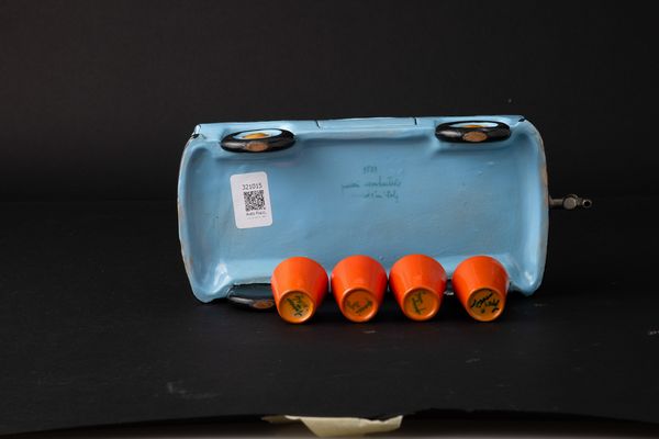 Ceramiche Pucci : Modellino Auto in ceramica  - Asta POP Culture e Manifesti d'Epoca - Associazione Nazionale - Case d'Asta italiane