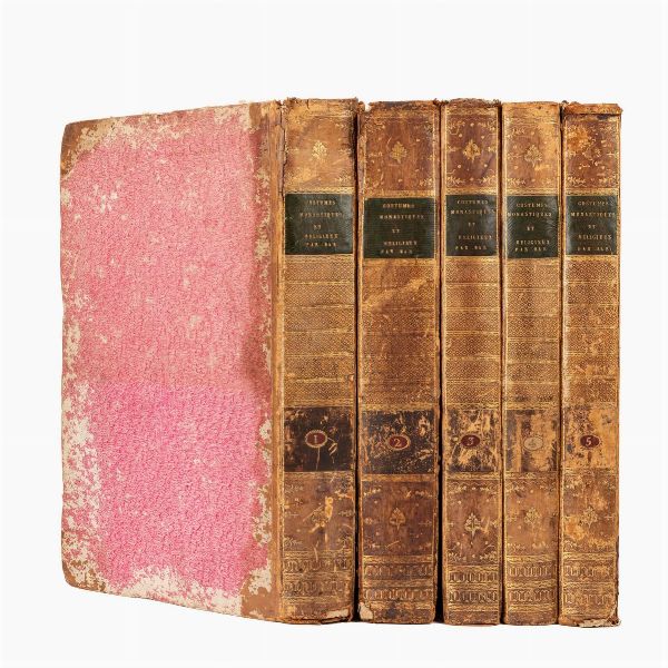 Jacques Charles Bar : Recueil de tous les costumes des ordres religieux et militaires avec un abr�g� historique et chronologique  - Asta Libri, Autografi e Stampe - Associazione Nazionale - Case d'Asta italiane