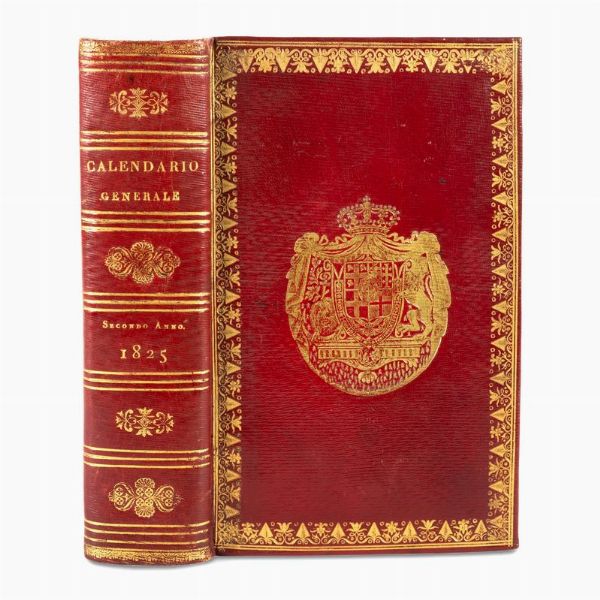 Calendario generale pe' Regii Stati pubblicato con autorit� del Governo e con privilegio di S.S.R.di S.S.R.  - Asta Libri, Autografi e Stampe - Associazione Nazionale - Case d'Asta italiane
