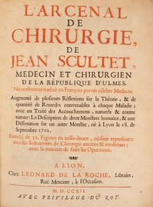 Jean Scultet - L'Arcenal de Chirurgie