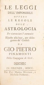 Giovanni Piero Pinamonti - Le leggi dell'impossibile ovvero le regole dell'astrologia