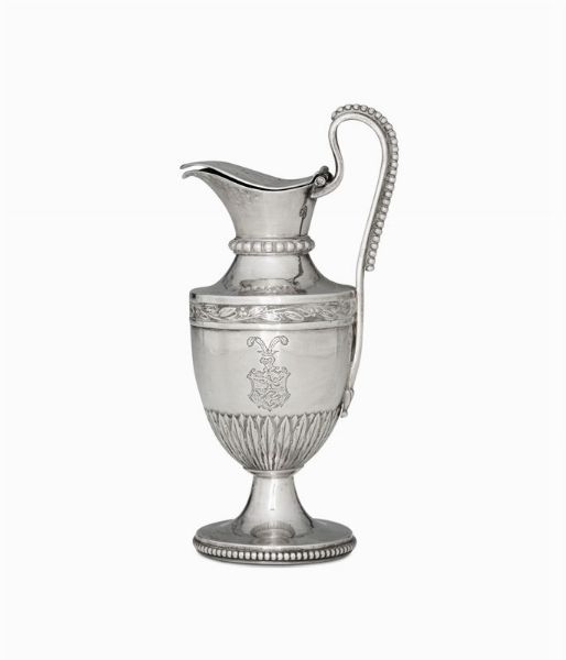 Versatoio in argento fuso, sbalzato e cesellato. Vienna 1795  - Asta Argenti da Collezione - Associazione Nazionale - Case d'Asta italiane