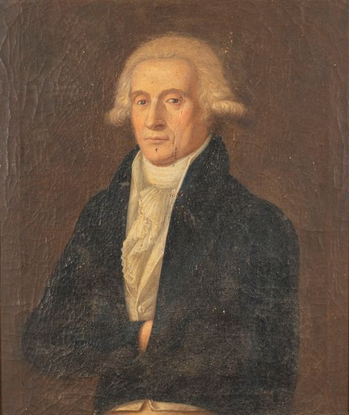 Scuola dell'Italia settentrionale, fine secolo XVIII : Ritratto di gentiluomo a mezzo busto  - Asta Dipinti e Disegni Antichi - Associazione Nazionale - Case d'Asta italiane