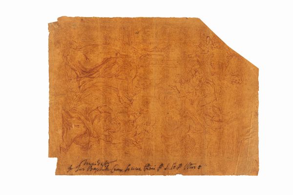 Scuola italiana, fine secolo XVIII - inizi secolo XIX : Trionfo di un poeta  - Asta Dipinti e Disegni Antichi - Associazione Nazionale - Case d'Asta italiane