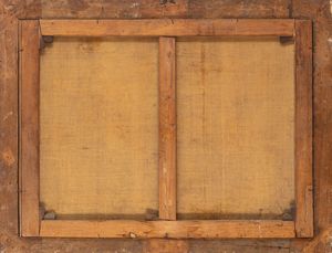 Attribuito a Paul Bril (Anversa 1554-Roma 1626) : Paesaggio con rovine del Campo Vaccino  - Asta Dipinti e Disegni Antichi - Associazione Nazionale - Case d'Asta italiane